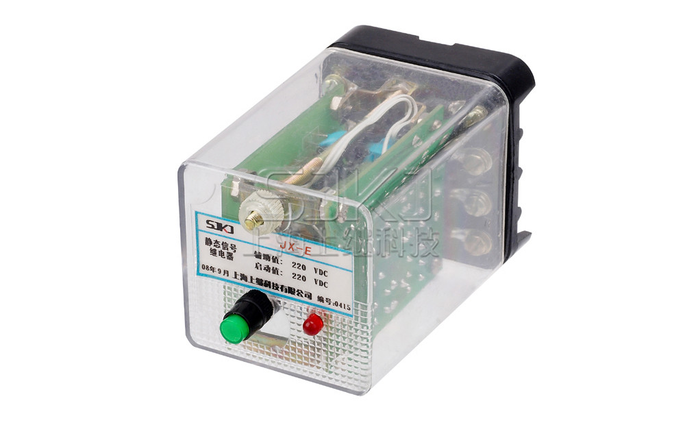 JX-E/2繼電器_JX-E/2靜態信號繼電器_使用說明