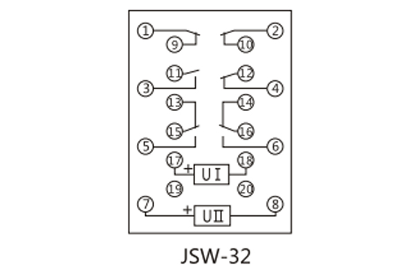 JSW-32接線圖 JSW-32接線圖