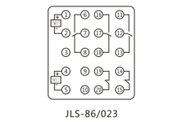 JLS-86/203接線圖 JLS-86/203接線圖