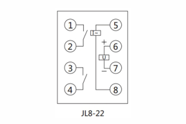JL8-22接線圖 JL8-22接線圖