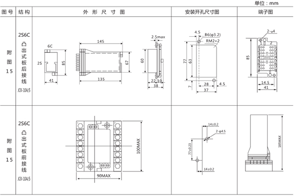 安裝尺寸 安裝尺寸