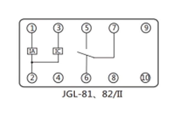 JGL-82-II內(nèi)部端子外引接線圖 JGL-82-II內(nèi)部端子外引接線圖1.jpg
