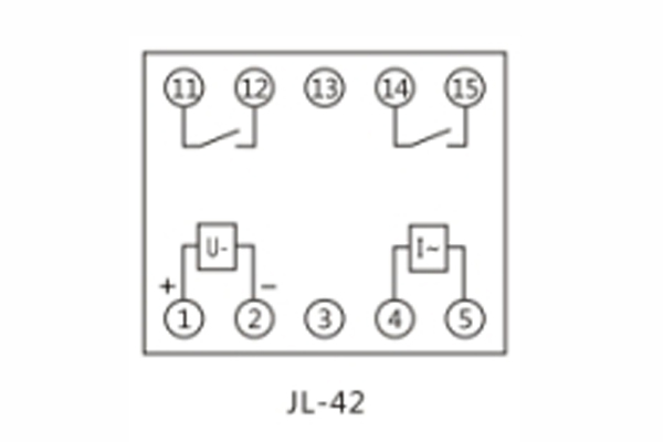 JL-42內部接線及外引接線圖(正視圖1.jpg